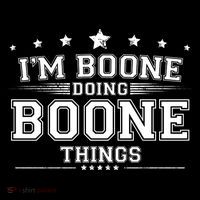 Im Boone Doing Boone Things Kids Hoodie thumb 5