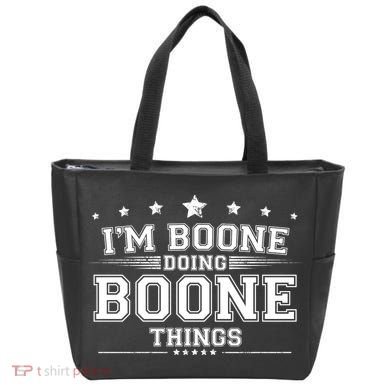Im Boone Doing Boone Things Tote Bag