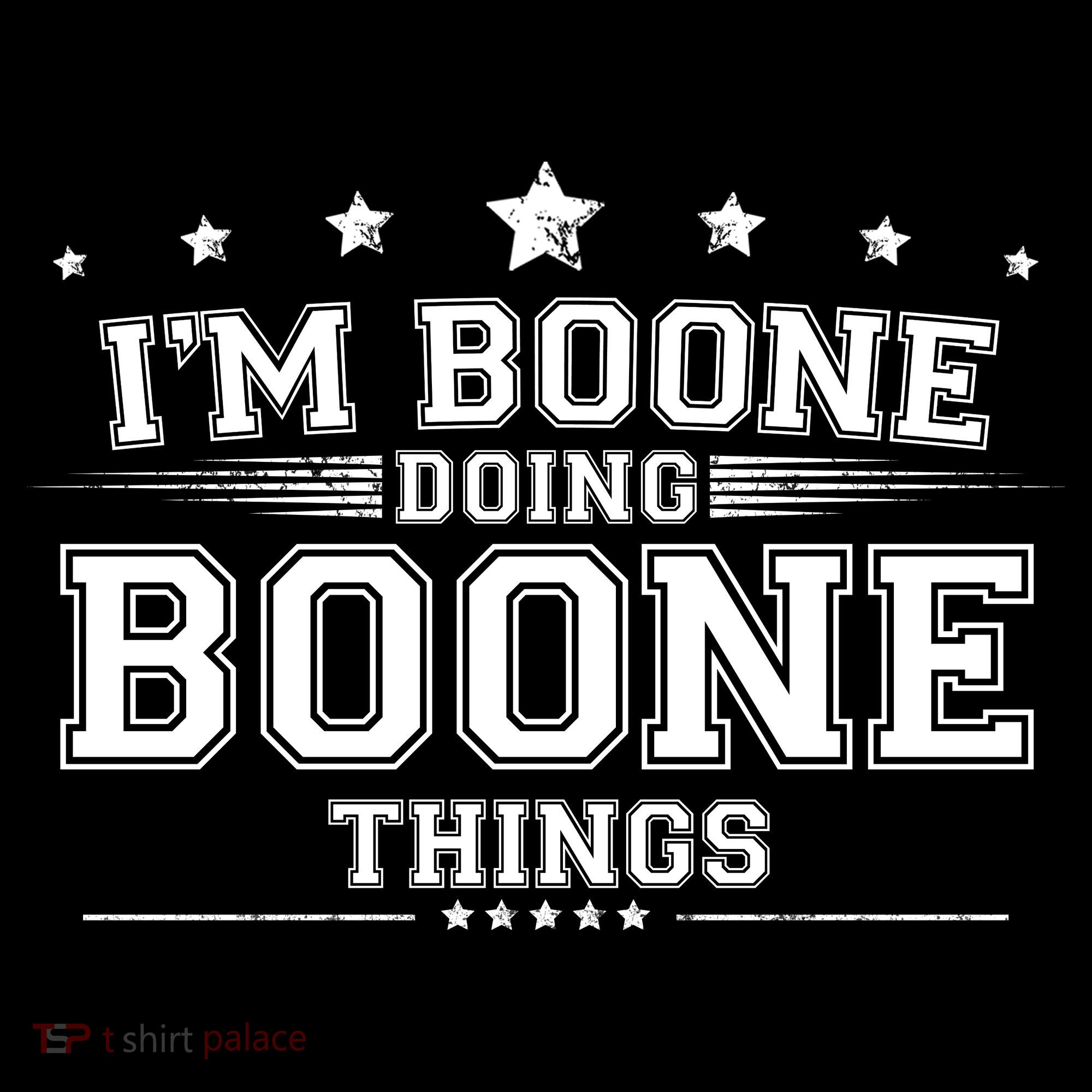Im Boone Doing Boone Things Tote Bag