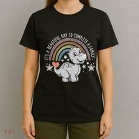 ItS Beautiful Day To Complete A Family Adoption Day T-Shirt thumb 4