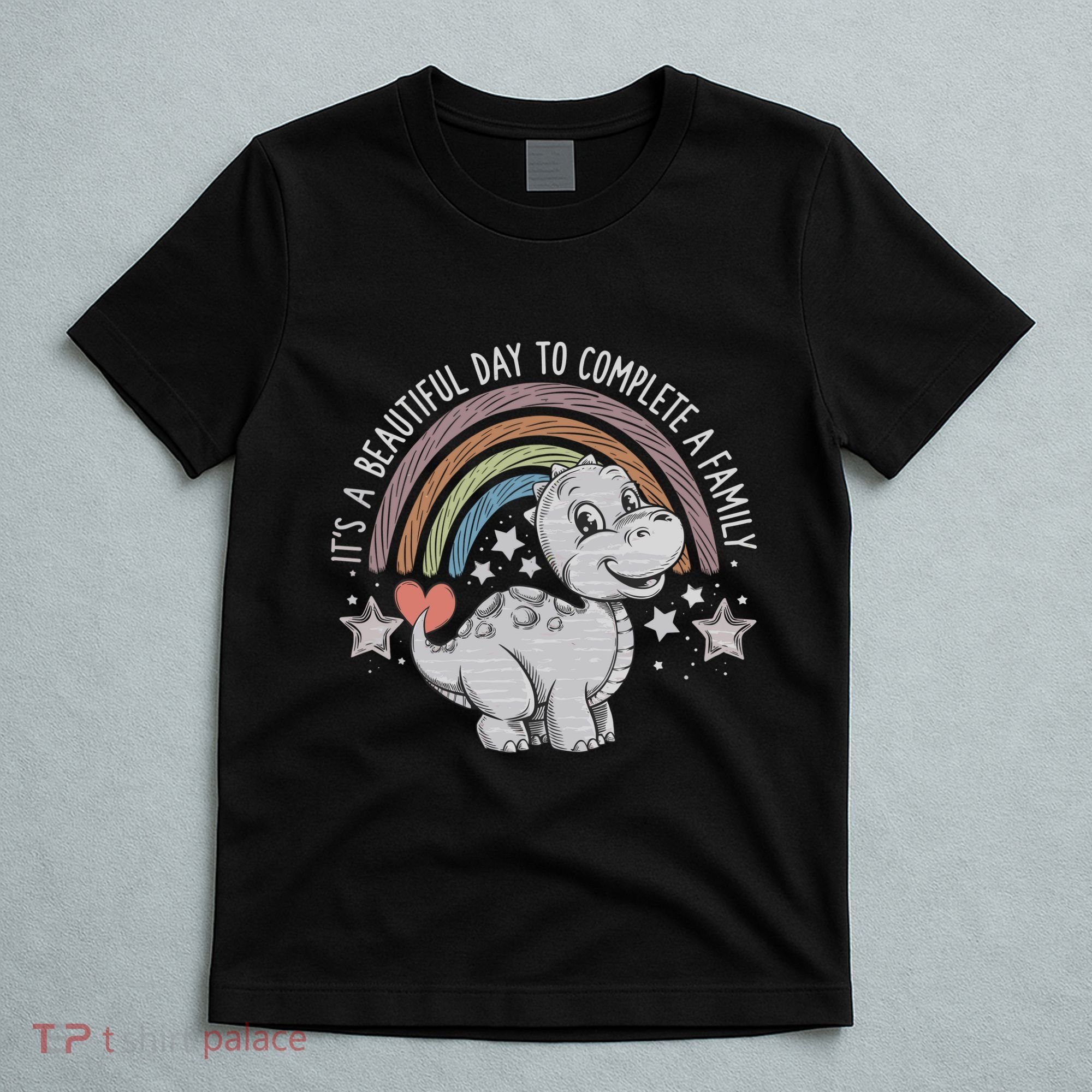 ItS Beautiful Day To Complete A Family Adoption Day T-Shirt