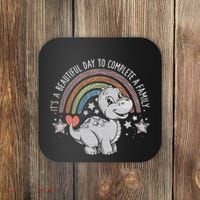 ItS Beautiful Day To Complete A Family Adoption Day Coaster thumb 0