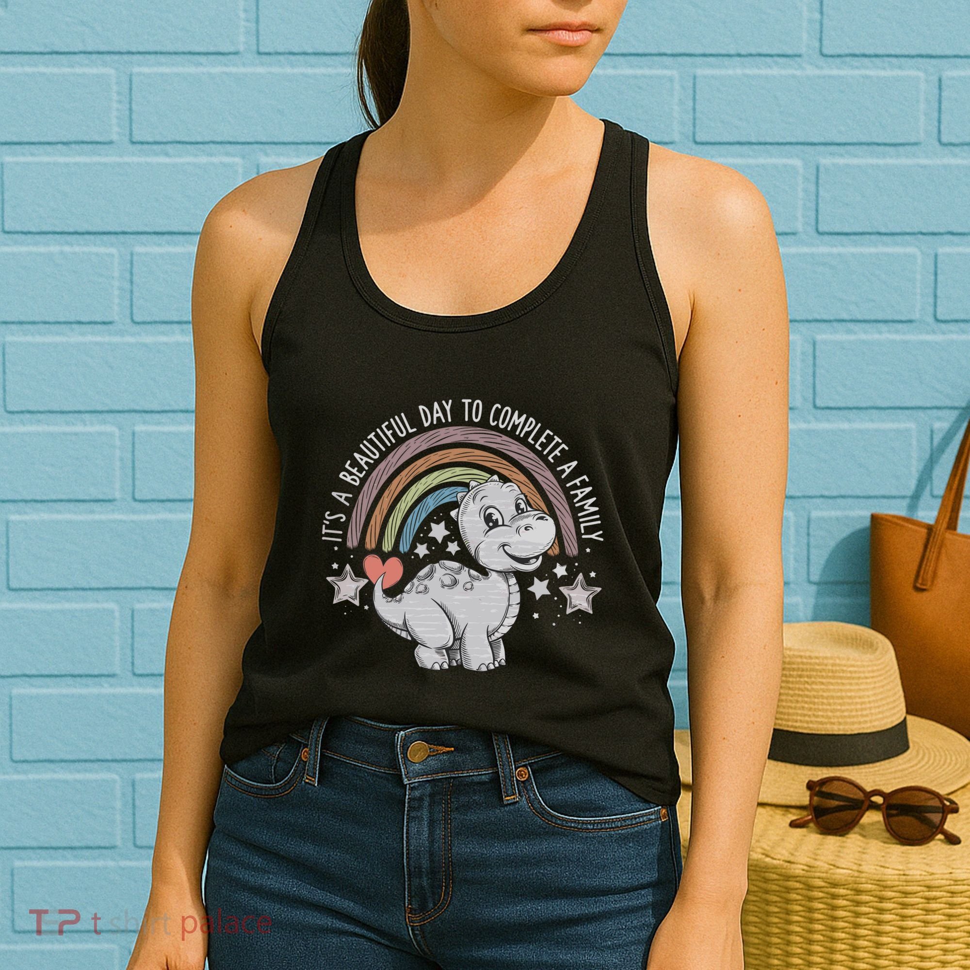ItS Beautiful Day To Complete A Family Adoption Day Women's Tank Top
