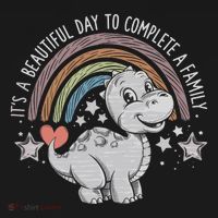 ItS Beautiful Day To Complete A Family Adoption Day Baby Bodysuit thumb 2