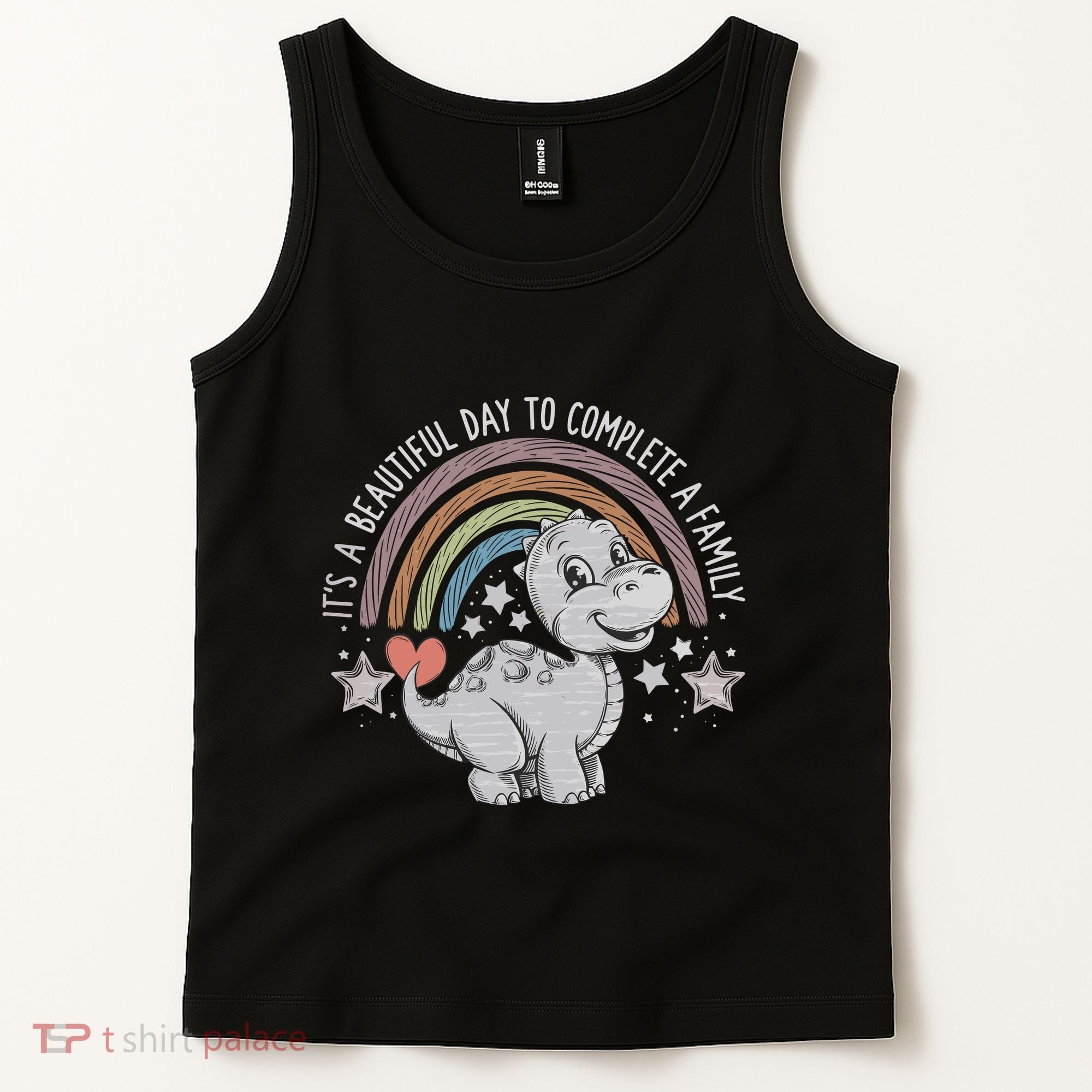 ItS Beautiful Day To Complete A Family Adoption Day Tank Top