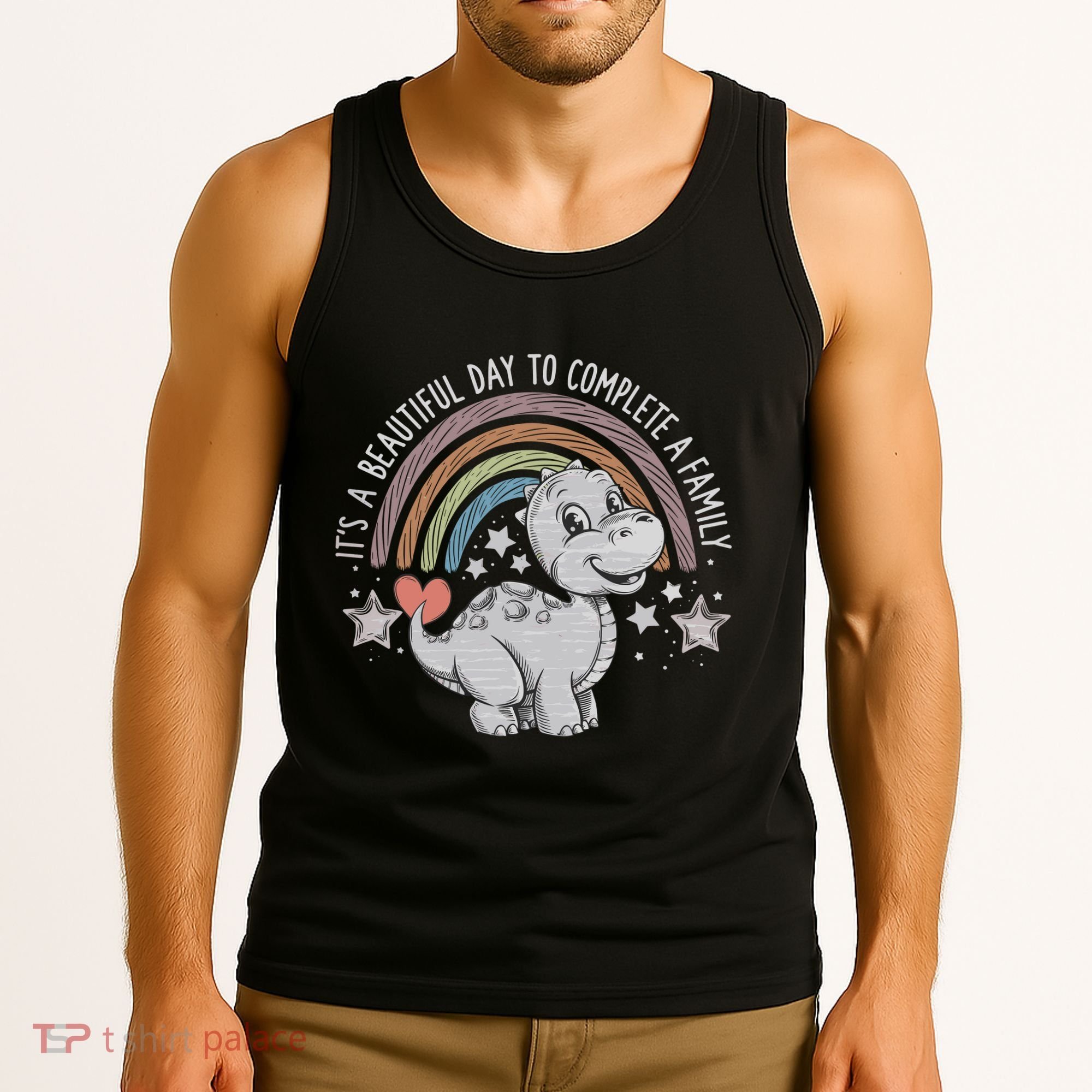 ItS Beautiful Day To Complete A Family Adoption Day Tank Top
