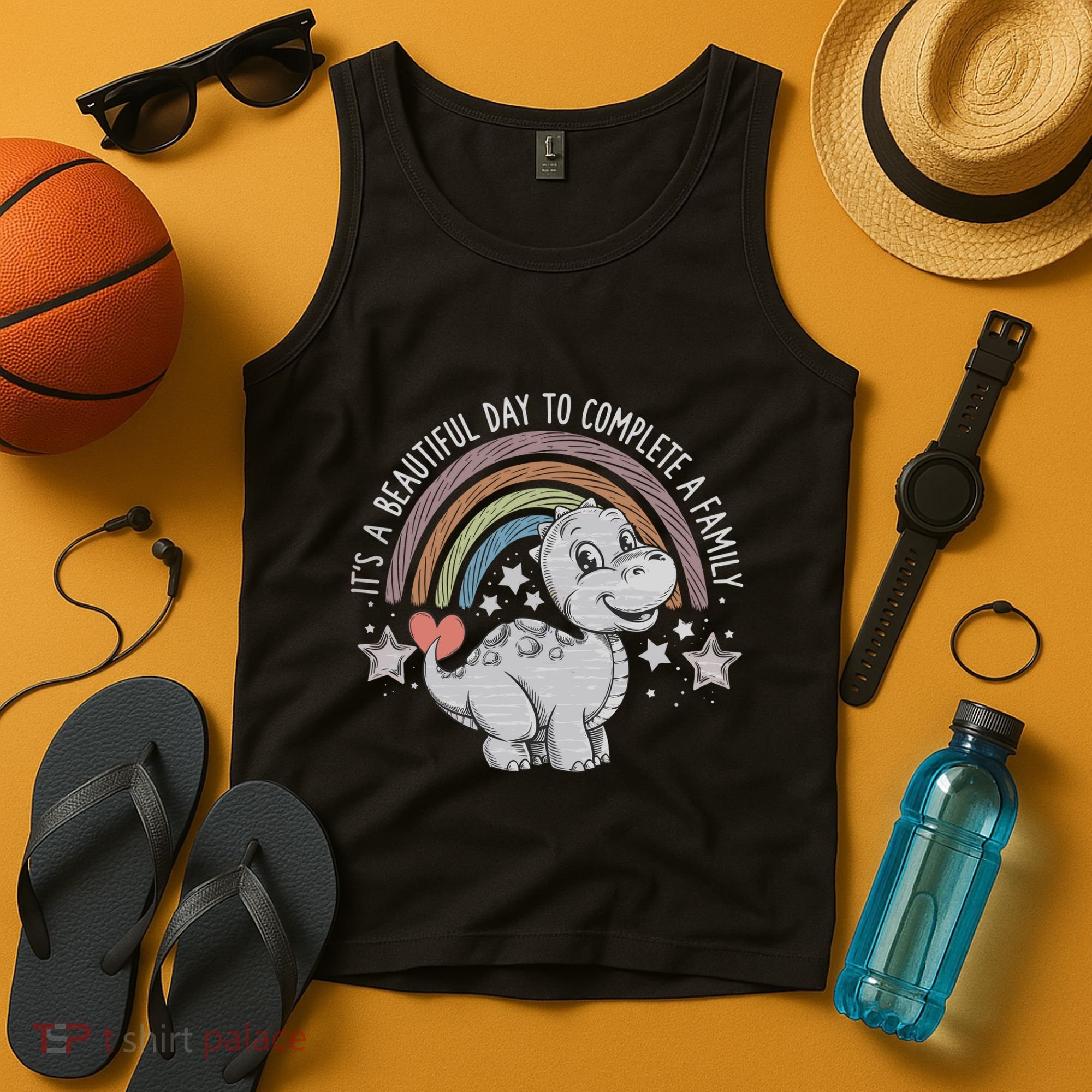 ItS Beautiful Day To Complete A Family Adoption Day Tank Top