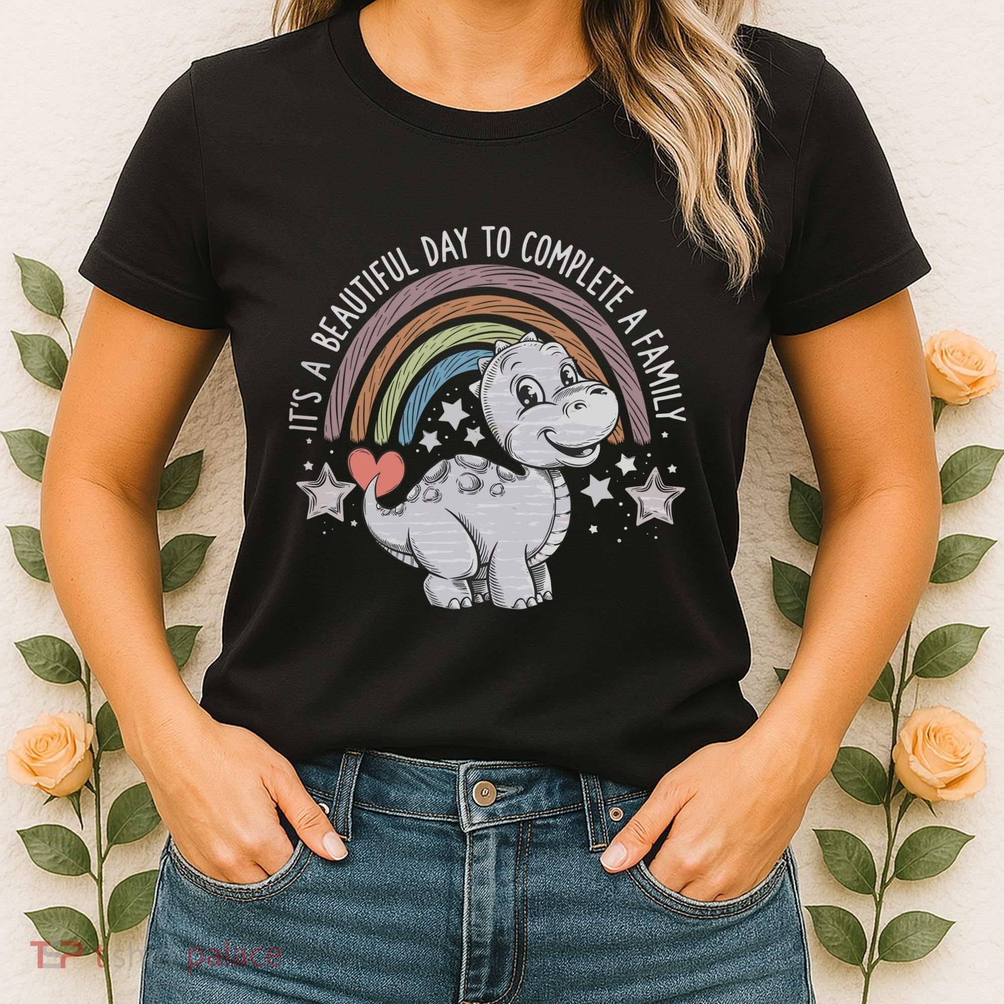 ItS Beautiful Day To Complete A Family Adoption Day Women's T-Shirt