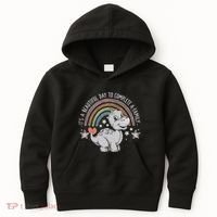 ItS Beautiful Day To Complete A Family Adoption Day Kids Hoodie thumb 0