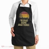 IM Brad Doing Brad Things Funny Retro Humor Name Gag Gift Apron thumb 2