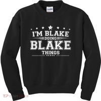Im Blake Doing Blake Things Kids Sweatshirt thumb 0
