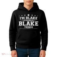 Im Blake Doing Blake Things Kids Hoodie thumb 4