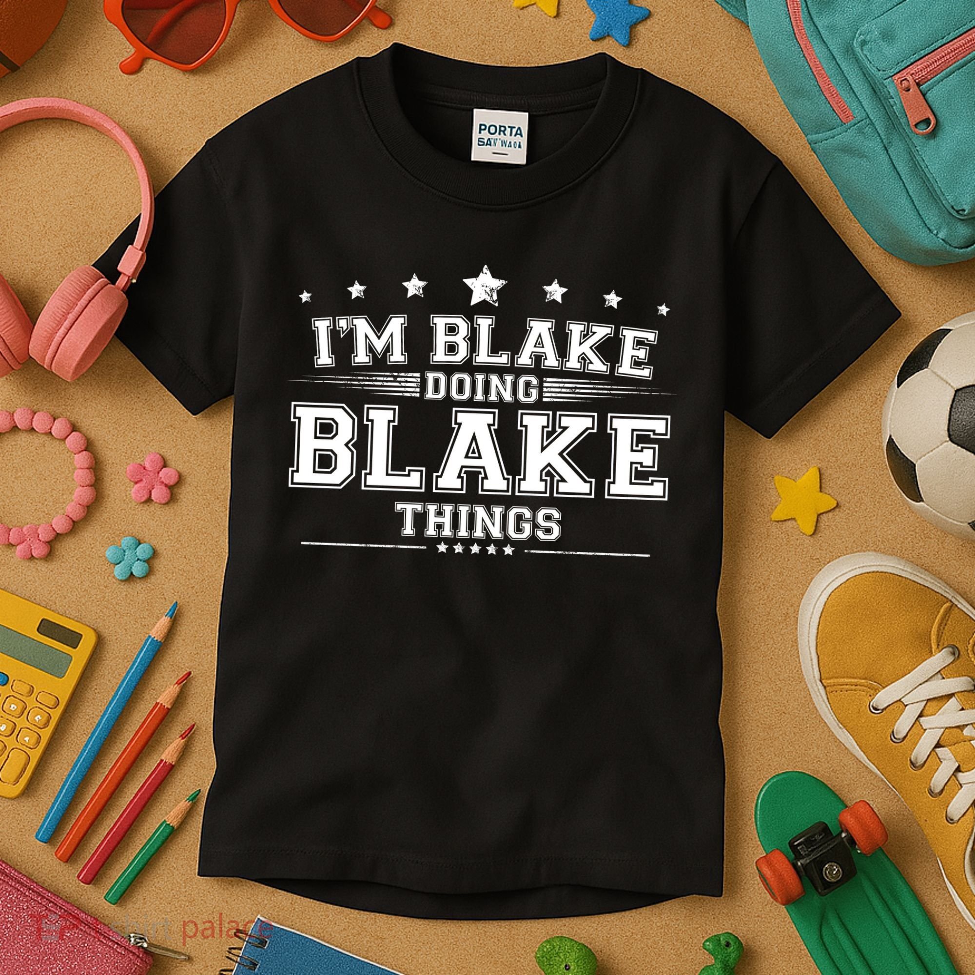 Im Blake Doing Blake Things Kids T-Shirt