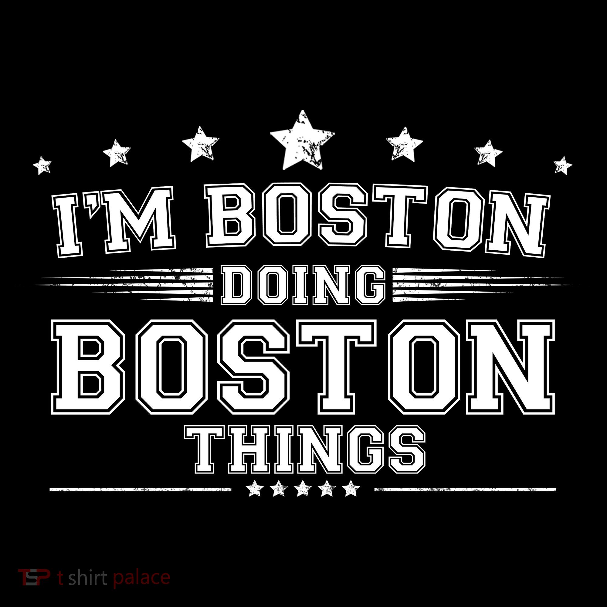 Im Boston Doing Boston Things Hoodie
