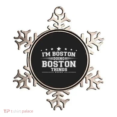 Im Boston Doing Boston Things Ornament