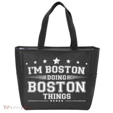 Im Boston Doing Boston Things Tote Bag