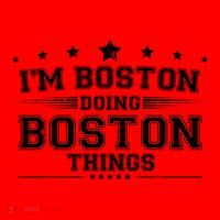 Im Boston Doing Boston Things Santa Hat thumb 1