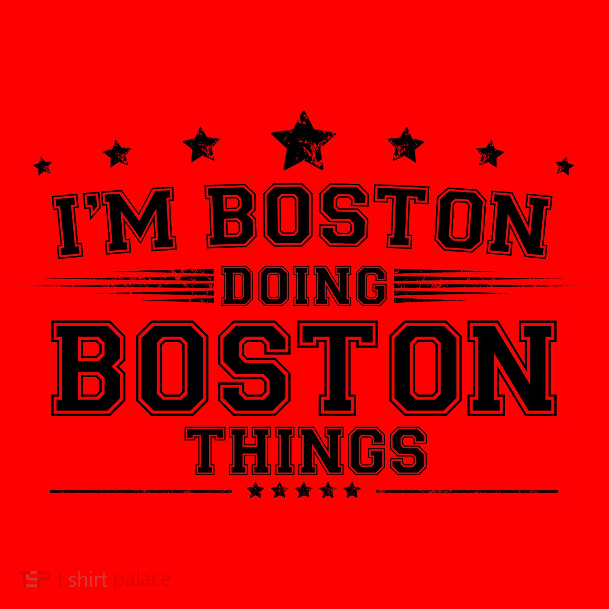 Im Boston Doing Boston Things Santa Hat