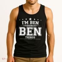 Im Ben Doing Ben Things Tank Top thumb 3