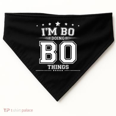 Im Bo Doing Bo Things USA-Made Doggie Bandana