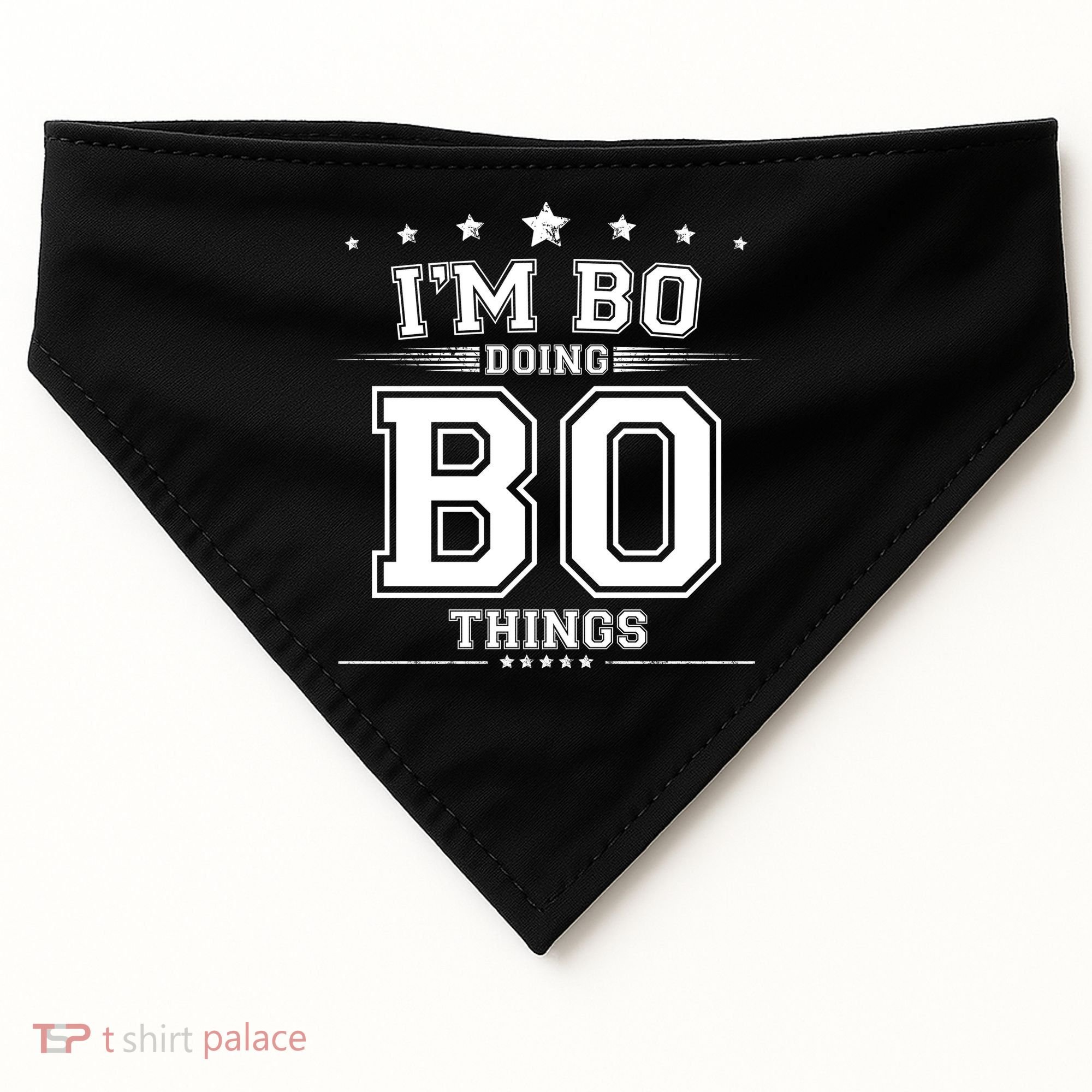 Im Bo Doing Bo Things USA-Made Doggie Bandana