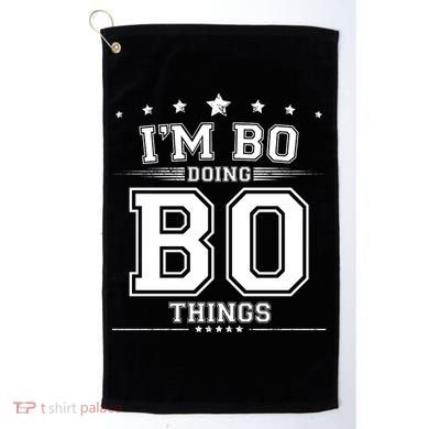 Im Bo Doing Bo Things Golf Towel