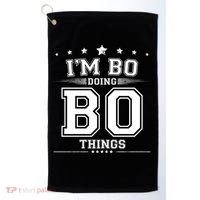 Im Bo Doing Bo Things Golf Towel thumb 0