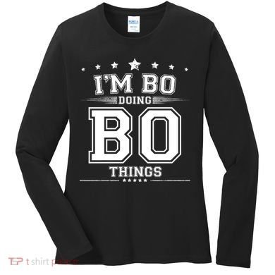 Im Bo Doing Bo Things Women's Long Sleeve Shirt