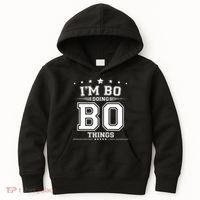 Im Bo Doing Bo Things Kids Hoodie thumb 0