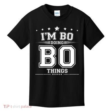 Im Bo Doing Bo Things Kids T-Shirt