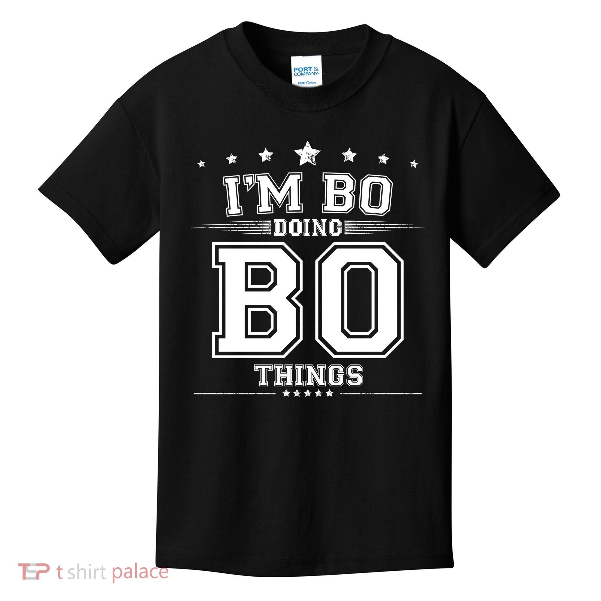 Im Bo Doing Bo Things Kids T-Shirt