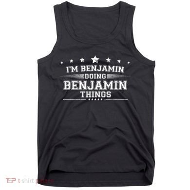Im Benjamin Doing Benjamin Things Tank Top