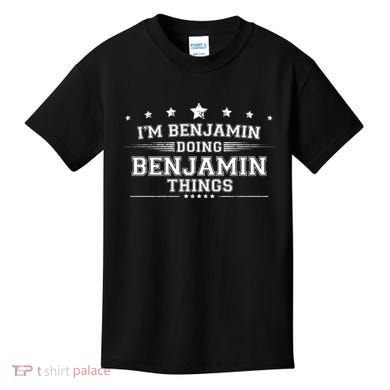 Im Benjamin Doing Benjamin Things Kids T-Shirt