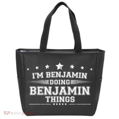 Im Benjamin Doing Benjamin Things Tote Bag