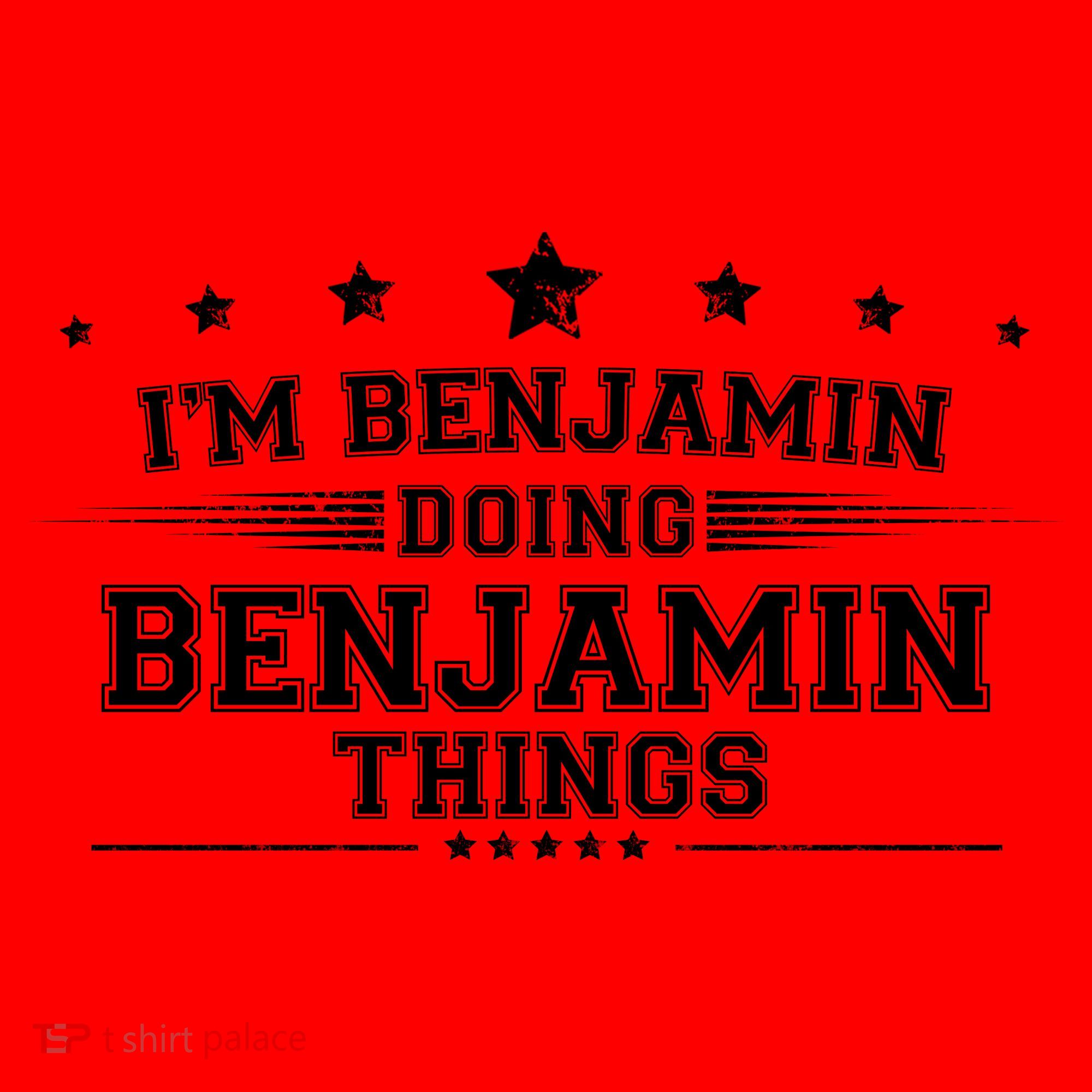Im Benjamin Doing Benjamin Things Santa Hat