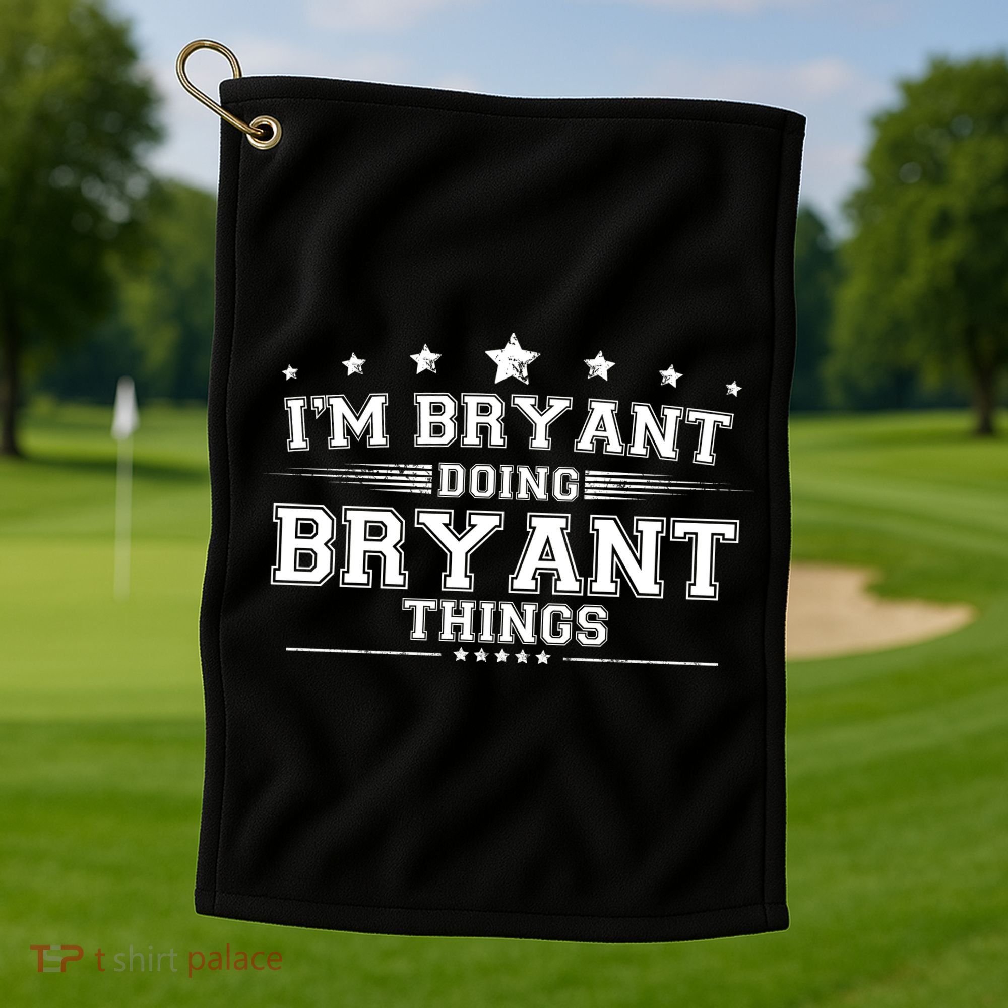 Im Bryant Doing Bryant Things Golf Towel