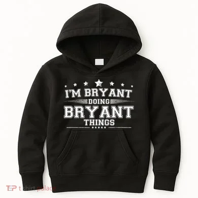 Im Bryant Doing Bryant Things Kids Hoodie