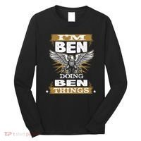 I'm Ben Doing Ben Things Long Sleeve Shirt thumb 0