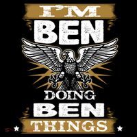 I'm Ben Doing Ben Things Pajama Set thumb 2