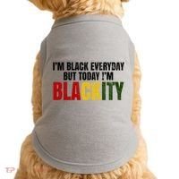 Im Black Everyday But Today Im Blackity Juneteenth Doggie Tank thumb 0