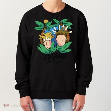 Island Boy Funny Women's Sweatshirt