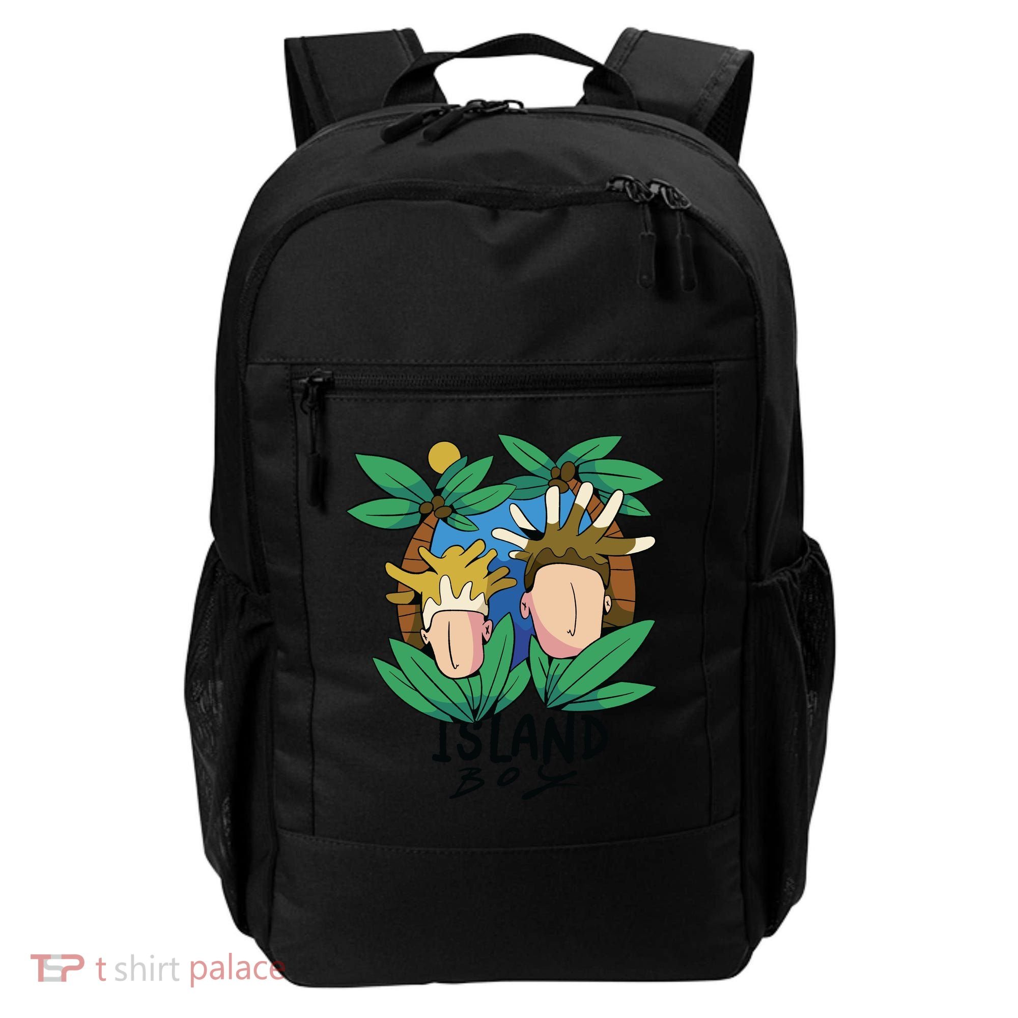 Island Boy Funny Backpack