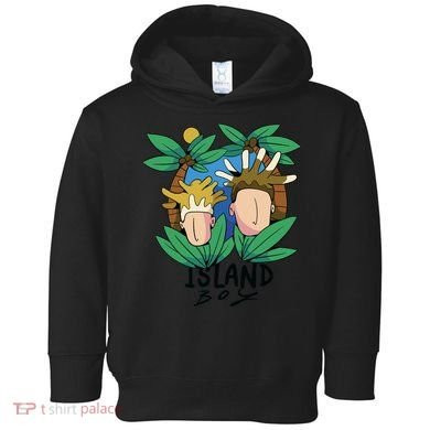 Island Boy Funny Toddler Hoodie