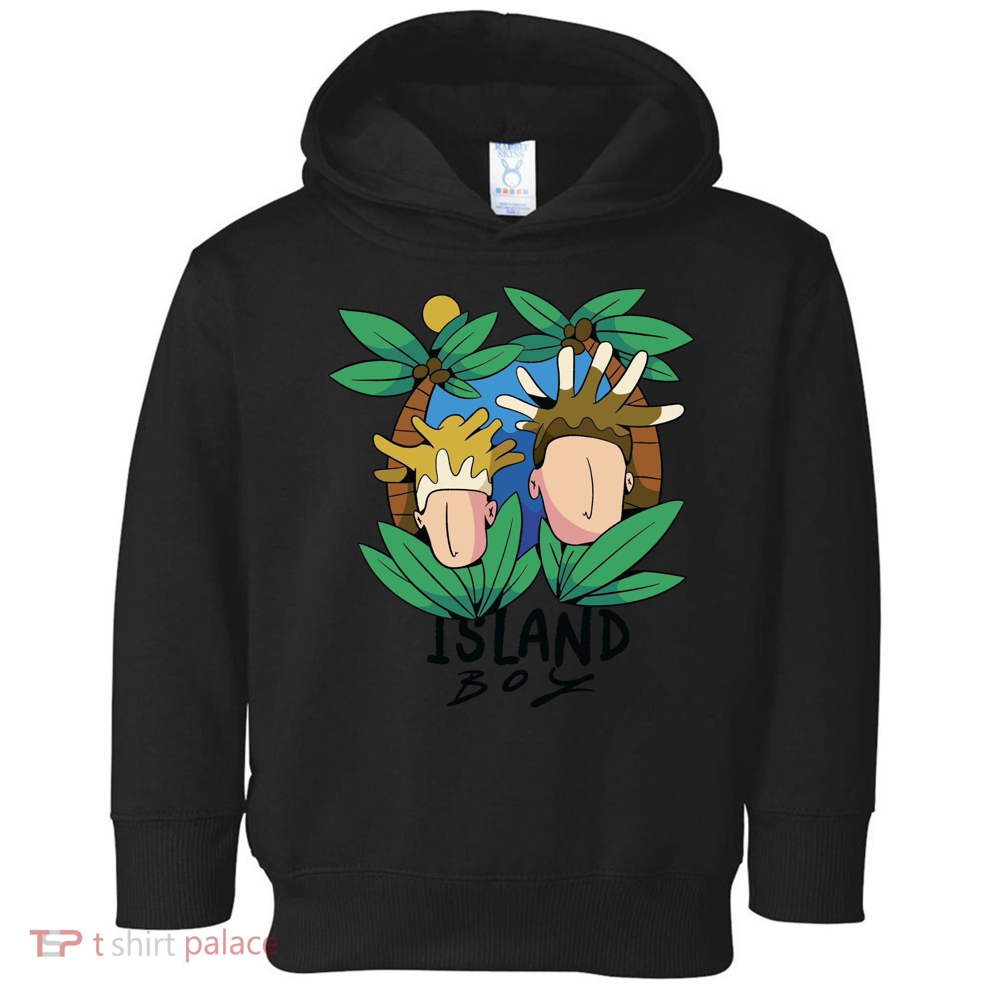 Island Boy Funny Toddler Hoodie