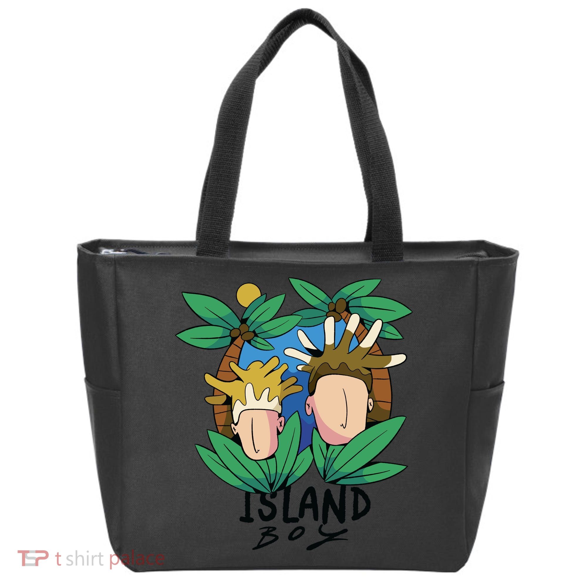 Island Boy Funny Tote Bag