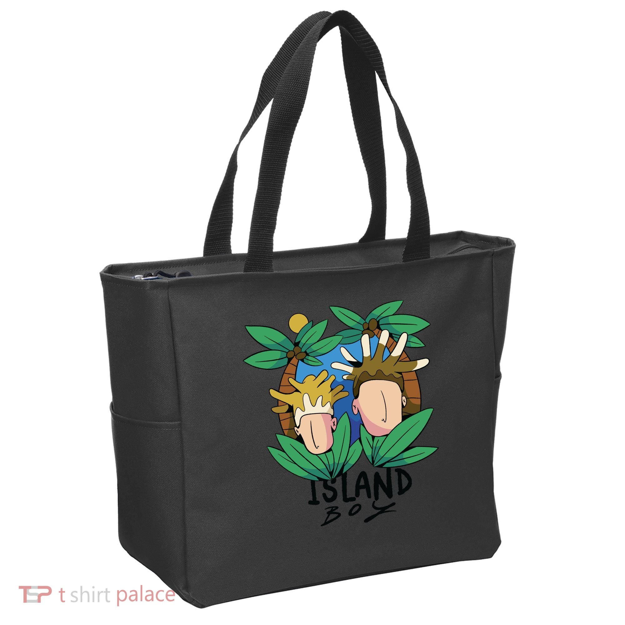 Island Boy Funny Tote Bag