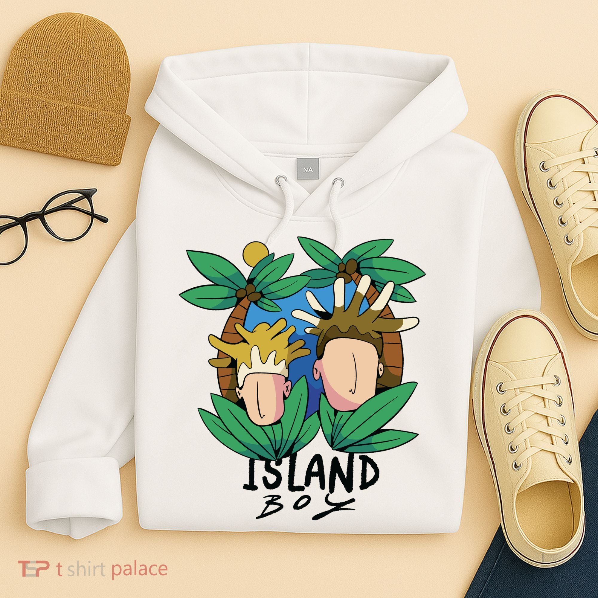 Island Boy Funny Hoodie