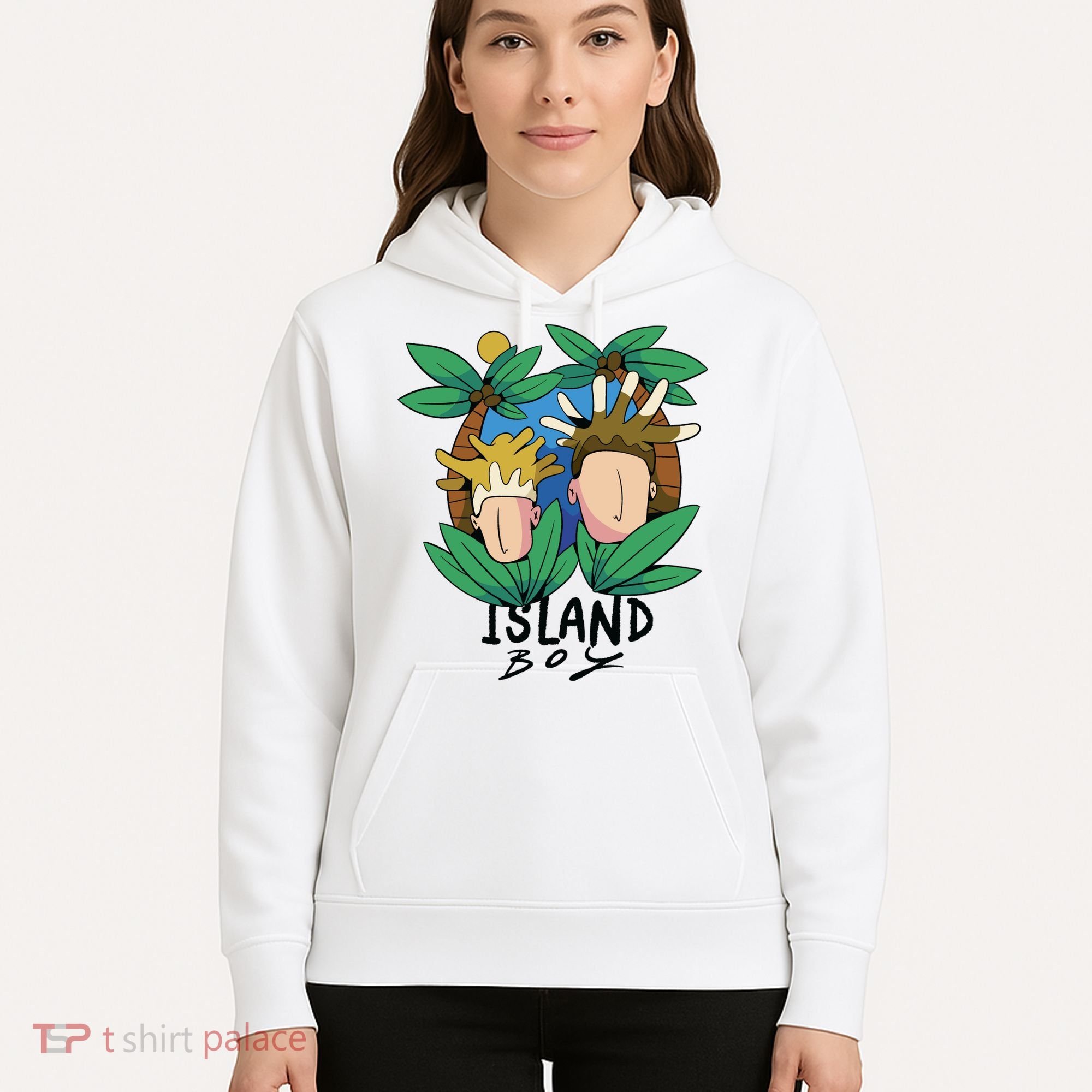Island Boy Funny Hoodie