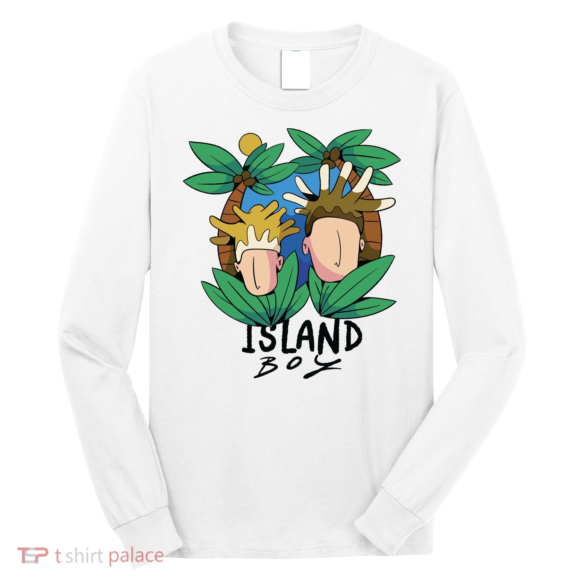 Island Boy Funny Long Sleeve Shirt