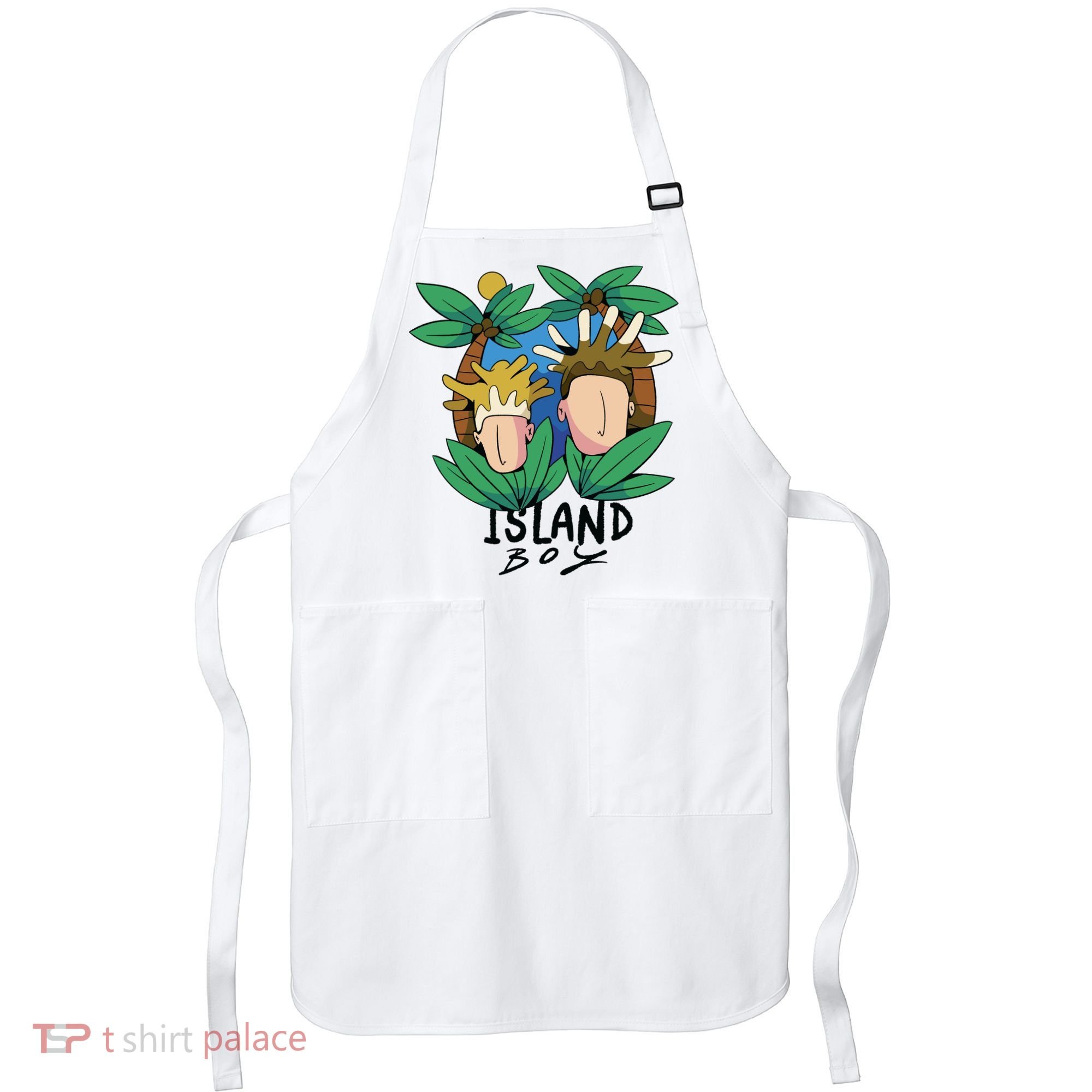 Island Boy Funny Apron